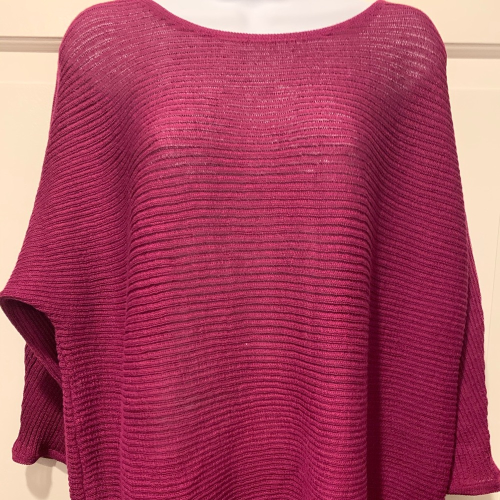 NWT Chico’s purple pullover sweater size 2